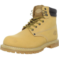 Dickies Men's Raider 6" Soft-Toe Leather Work Boot, Wheat, Size 7.0M