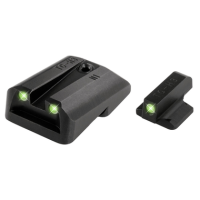 TRUGLO 1911 GOVERNMENT NOVAK LOMOUNT .260/.450 TRITIUM NIGHT SIGHTS