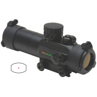 TRUGLO GOBBLE STOPPER 1x30 RED-DOT 30MM 2-CLR&SS SIGHT DUAL COLOR ILLUMINATED MATTE BLACK