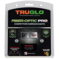 TRUGLO BRITE-SITE FOR GLOCK 10MM 1 DOT FIBER-OPTIC PRO SIGHTS SET