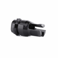 Dead Air Armament Key Micro Flash Hider, Color Black, Size 9mm (5/8-24)