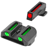 TRUGLO BRITE-SITE FIBER OPTIC SPRINGFIELD XD SERIES MODELS 3 DOT SIGHTS SET