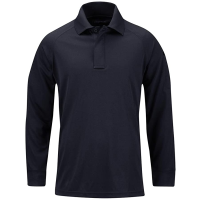 Propper Men's Snag Free Long Sleeve Polo, Black, Medium