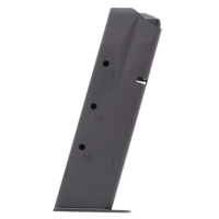 Sig Sauer P226 9mm 15-Round Blued Finish Steel Magazine Black