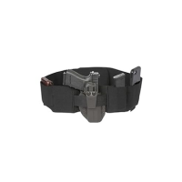 Blackhawk NACHO Belly Band Concealed Carry Holster, Black, S 29"-34"
