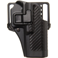 Blackhawk Serpa CQC Right Hand Holster w/ BL & Paddle for H&K P30 - 410017BK-R