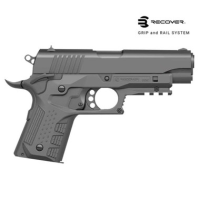 Recover Tactical CC3C Grip & Rail System for Compact 1911 Phantom Grey
