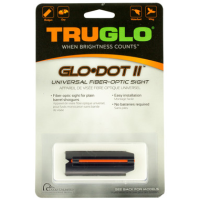 TRUGLO GLO-DOT II Universal 12-20 GAUGE SHOTGUN FIBER OPTIC FRONT SIGHT RED