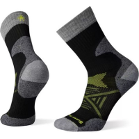 SmartwoolPhD Pro Outdoor Light Crew, Black, L