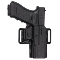 Uncle Mike's Reflex Belt/Paddle Holster 1911 4"-4.5" Kydex R-Hand - 74111