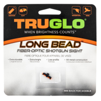 TRUGLO LONG 6-48 THREAD ITHACA RED SHOTGUN BEAD