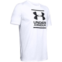 Under Armour Men's HeatGear Cotton Training Tee T-Shirt, White, Medium