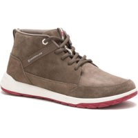 Caterpillar Unisex Quest Mid Sneaker - Color: Muddy - Size: 6.5