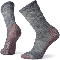 Smartwool Men's Mountain Pattern Cushion Crew Socks, Navy Blue, Large