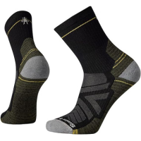 Smartwool Men's Hike Light Cushion Mid Crew Socks, Black - Size Large