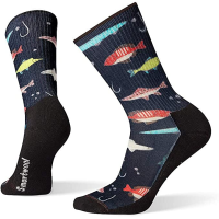 Smartwool Hike Lure Print Crew Men's & Women's Socks