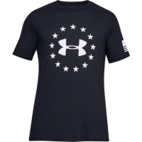 Under Armour Men's Freedom Logo T-Shirt, Black - SM