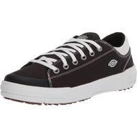Dickies Women Supa Dupa Low SF Toe Casual Sneakers, Jet Black, 7.5 W