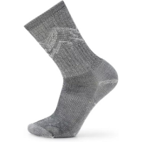 Smartwool Men's Mountain Merino Light-Cushion Crew Socks, Charcoal, Large