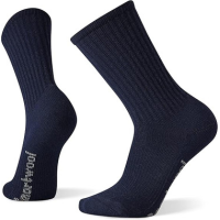 Smartwool Classic Hike Light Cushion Solid Men's Crew Socks, Navy - Large