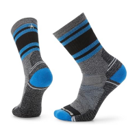 Smartwool Men's Hike Full Cushion Lolo Trail Crew Socks, Black, Size-Large