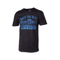 Blackhawk Back The Blue Tee Black