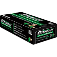 Ammo Inc 9mm Luger 115 Grain TMJ, Streak Visual Ammo
