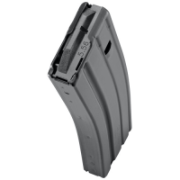 DURAMAG Stainless Steel 30rd AR-15 Mag, 5.56 NATO/.223/300 BLK, Black Follower