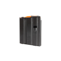 DURAMAG 10rd AR15 5.56/.223/300BLK AR, Black with Orange Follower