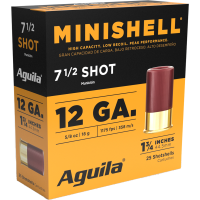 Aguila Minishell 12 Gauge 1.75" 5/8 oz 7.5 Shot