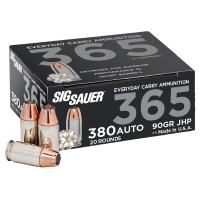 Sig Sauer 365 Elite 380 ACP 90 Grain V-Crown JHP Ammo