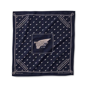 Unisex Cotton Bandana in Navy 91037 | Red Wing Heritage