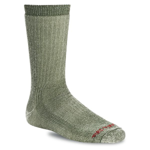 Unisex Merino Wool Blend Crew Sock in Olive 97326 | Red Wing Shoes