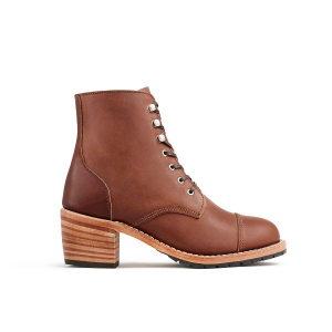 Women's Eileen Heeled Boot in Brown Leather 3399 | Red Wing Heritage