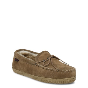 Men's Sheepskin Fleece-Lined Loafer Moc in Chestnut 97515 | Red Wing Shoes