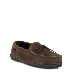 Men's Sheepskin Fleece-Lined Loafer Moccasin in Chocolate 97516 | Red Wing Shoes