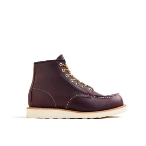 Men's Classic Moc in Black Cherry Leather 8847 | Red Wing Heritage