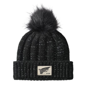 Women's Knit Pom Beanie Hat in Black 98057 | Red Wing Shoes
