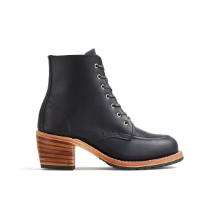 Women's Clara Heeled Boot in Black Leather 3405 | Red Wing Heritage