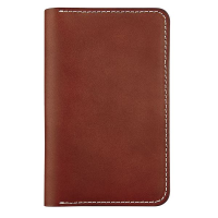 Passport Wallet in Red Leather 95012