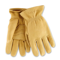 Men's Unlined Glove in Yellow Buckskin Leather 95233