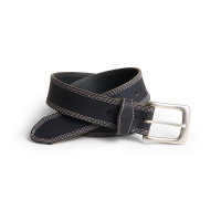 Red Wing Triple Stitch Leather Belt in Black 96549 | Red Wing Shoes