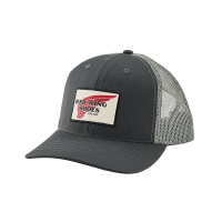 Unisex Embroidered Logo Mesh Ball Cap in Charcoal Gray 97465 | Red Wing Shoes