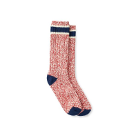 Unisex Wool Blend Ragg Crew Socks in Slate/Navy Wool Blend 97649 | Red Wing Heritage