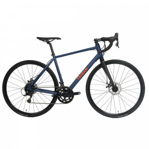 Triban Men's Rc120, Disc Brake Aluminum Road Bike in Blue/Blue, Size S/5'5" - 5'8"
