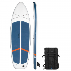 Itiwit Ultra-Compact And Stable 10-Foot (Max. 130 Kg) Sup - White And Petrol Blue in Deep Petrol Blue