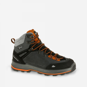 Forclaz Men's Trek 100, Hiking Boots in Carbon Gray, Size 13