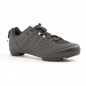Triban Men's Adult Grvl500 Road & Gravel Cycling Lace-Up Spd Shoes in Black, Size 13