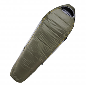 Forclaz Backpacking Sleeping Bag Mt500 32degF - Polyester in Dark Ivy Green, Size XL/6' - 6'5"
