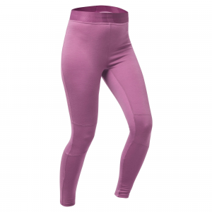 Wedze Women's Merino Wool Ski Base Layer Bottoms - Bl 900 - Pink in Purple, Size XS
